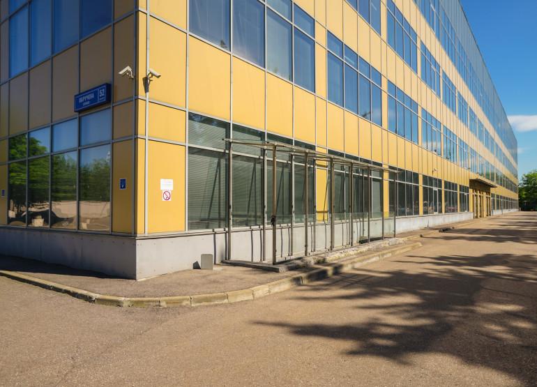 РТС Обручева: Вид здания