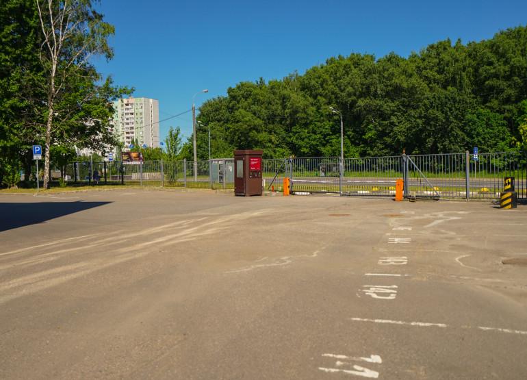 РТС Обручева: Вид территории